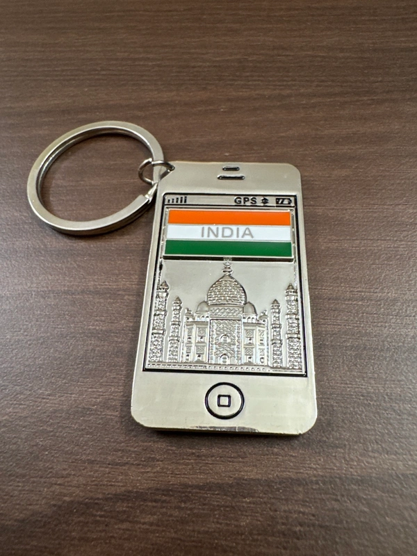 Smartphone Keychain with Taj Mahal Charm