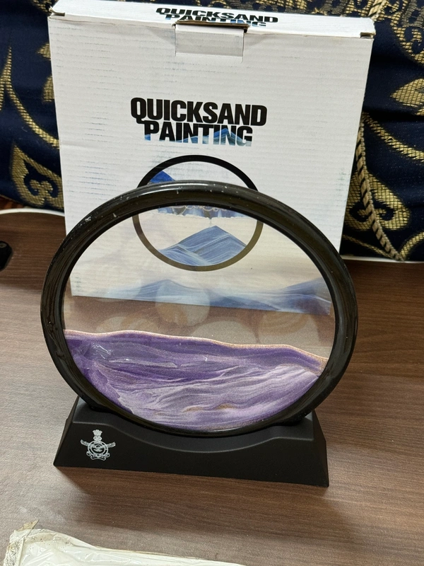 Sand Painting  - Purple