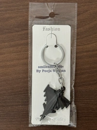 Rafale Fighter Jet Keychain