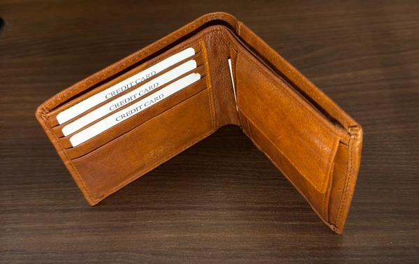 Classic Leather Bifold Wallet