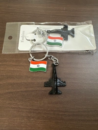 Fighter Jet Metallic  Keychain