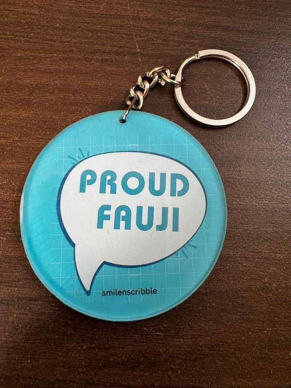  Acrylic Keychain - Proud Fauji