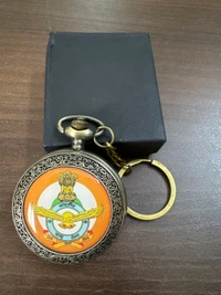Indian Air Force Keychain cum hand clock