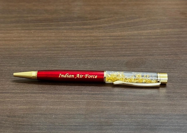 Indian Air Force Golden Flake Pen
