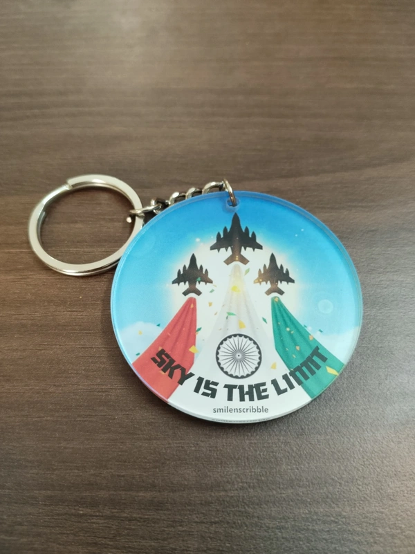  Acrylic keychain  - Sky is the limit