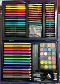 128 pieces colour kit art box