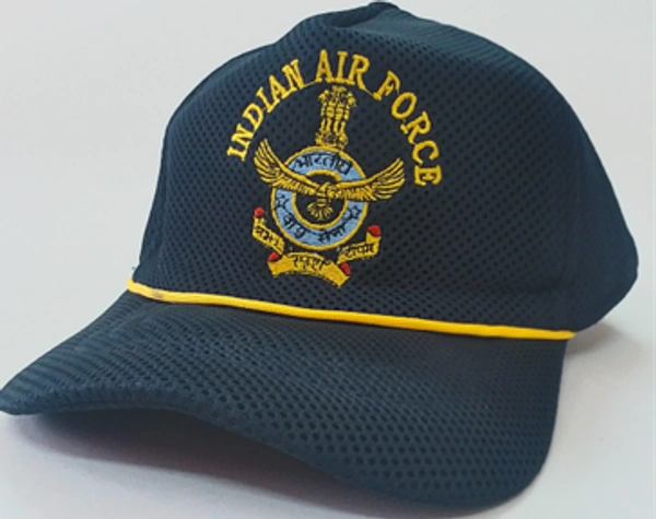AIR FORCE CAP EMBROIDERY NET MATERIAL