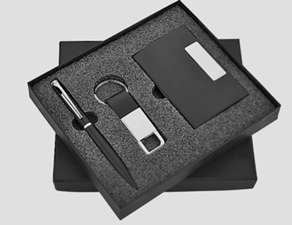 COMBO GIFT SET 3 IN 1 PEN, KEYCHAIN N CARDHOLDER