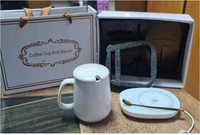 COFFEE CUP N SAUCER WITH ELECTRIC WARMER