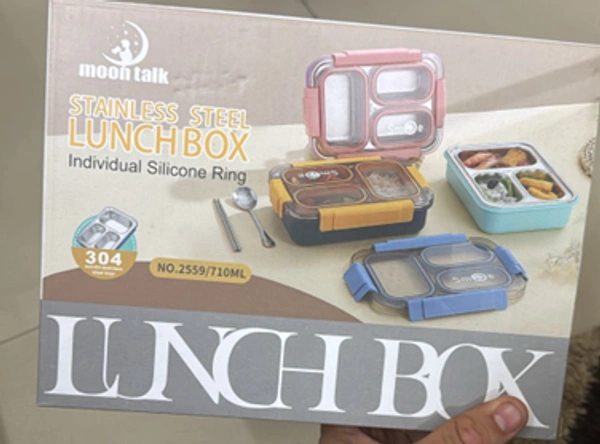 MOONTALK LUNCH BOX STEEL