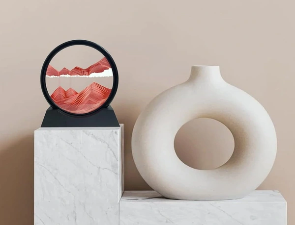 Sand Painting  - Red