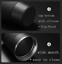 COFFEE MUG - Black, Gripper