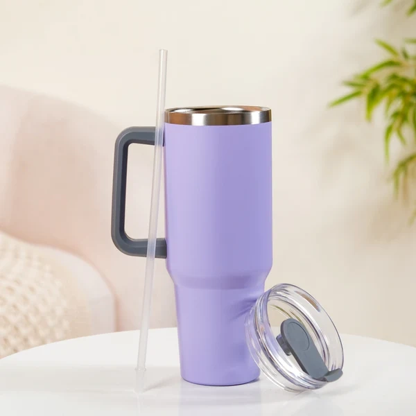 1200 Ml Sipper Stainless Steel - Purple