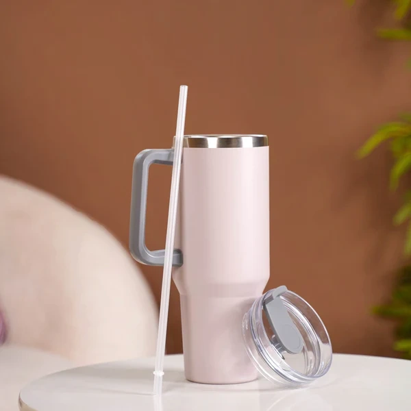 1200 Ml Sipper Stainless Steel - White