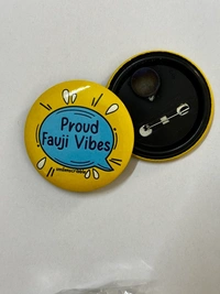 Pin cum Magnet  - Proud Fauji Vibes