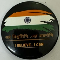 Pin cum Magnet  - I BELIEVE.. I CAN