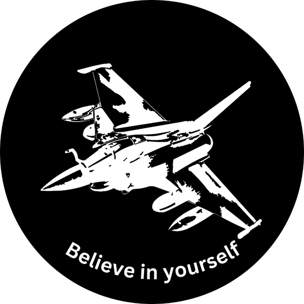 Pin cum Magnet  - BELIEVE IN YOURSELF