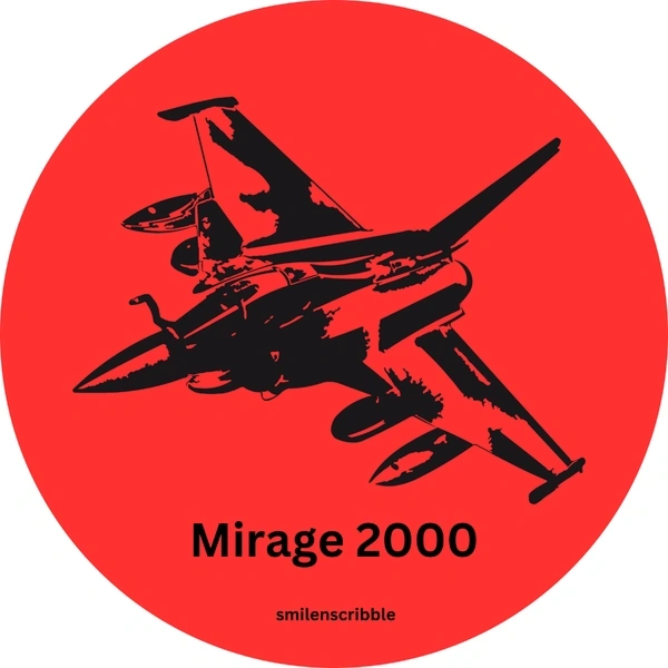 Pin cum Magnet  - MIRAGE 2000