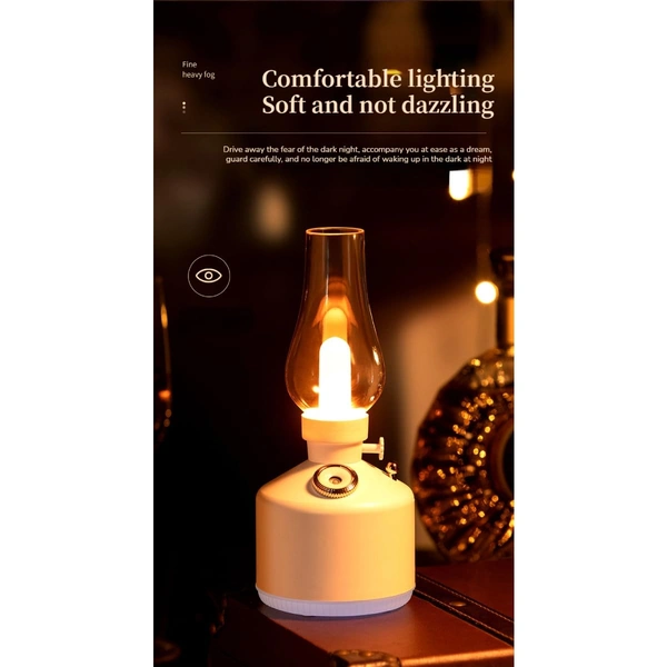 Vintage Lamp Night Light Nano Mist Sprayer