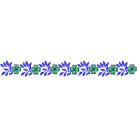 Blouse Design No :190237 - Simple Border, U Shape