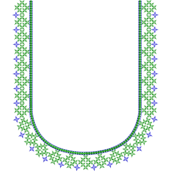 Blouse Design No :190266 - Full Sleeve, U Shape