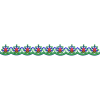 Blouse Design No :192946 - Simple Border, U Shape