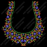 Blouse Design No MSM-033 - Full Sleeve, U Shape