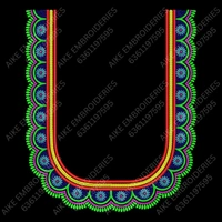 Blouse Design No MSM-034 - U Shape, Full Sleeve