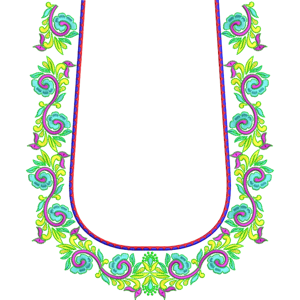 Blouse Design No :273747 - Butta, U Shape