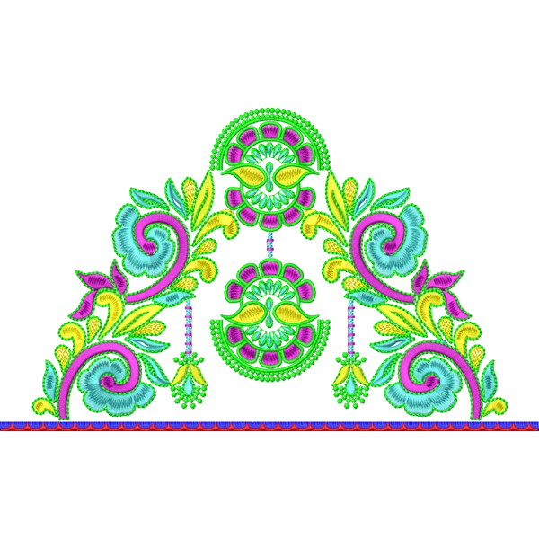 Blouse Design No :273747 - Butta, U Shape