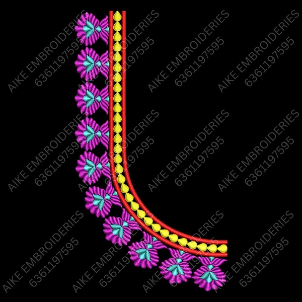 Blouse Design No : MSM-024 - Full Sleeve, U Shape