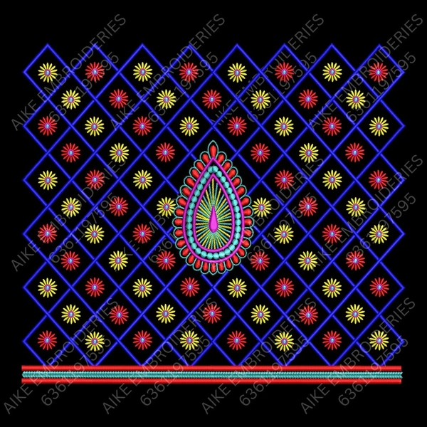 Blouse Design No MSM-034 - U Shape, Full Sleeve