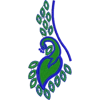 Blouse Design No : HSW-M-111 - Border With Butta, Sweat Heart