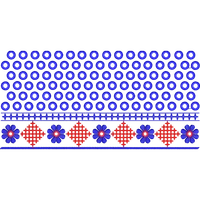 Blouse Design No : HSW-M-118-B - Kutch Work, Full Sleeve, U Shape