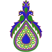 Blouse Design No : HSW-M-141 - Butta, Sweat Heart