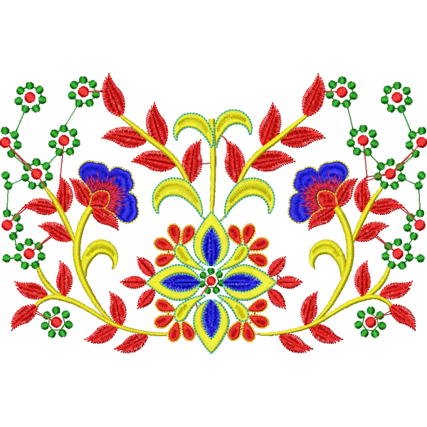 Blouse Design No : HSW-PM-01 - Full Sleeve, U Shape