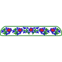 Blouse Design No : HSW PM-22 , Collar Design - Simple Border
