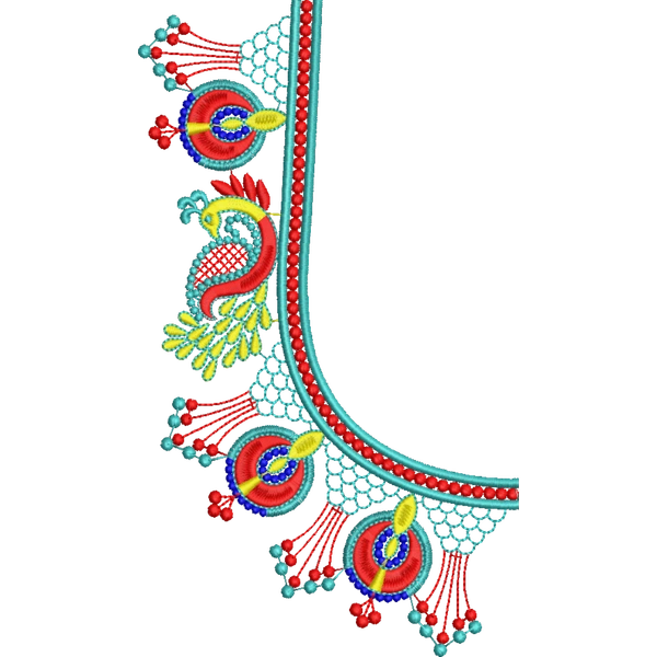 Blouse Design No : HSW PM-35 - Full Sleeve, U Shape