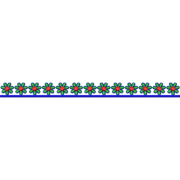 Blouse Design No : HSW PM-41 - Simple Border, Square Shape