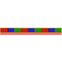 Blouse Design No : HSW PM-43 - Simple Border, U Shape