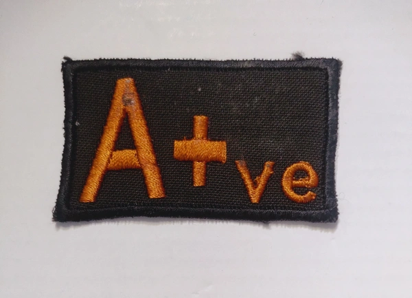 Square Patch-Blood Group - Heat-on