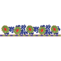 Blouse Design No : JC3959 - Simple Border, U Shape