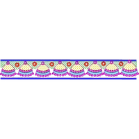 Blouse Design No :MSM - 239 - U Shape, Border With Butta