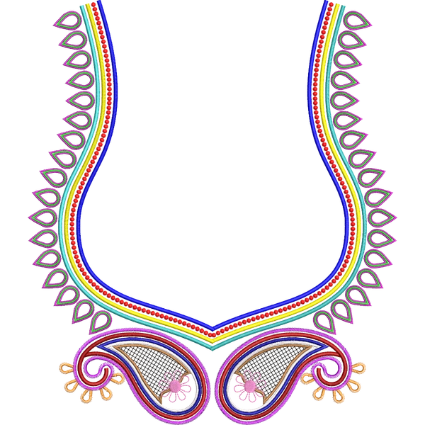 Blouse Design No : MSM-026 - Butta, Sweat Heart
