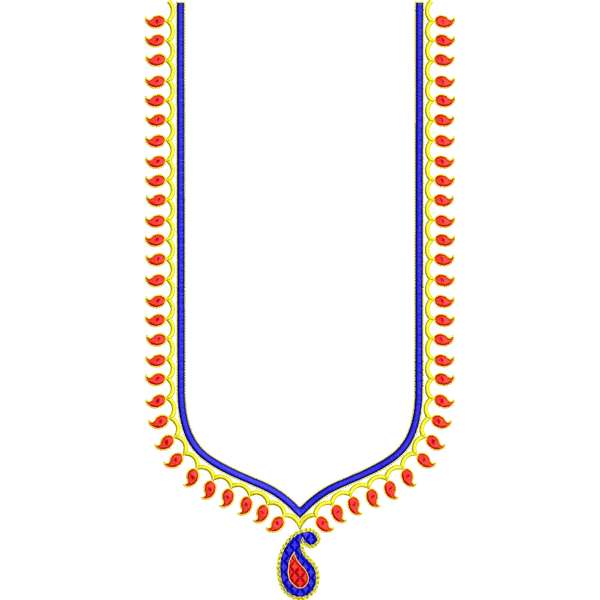 Blouse Design No :MSM - 504 ,Mango Design - Border With Butta, Sweat Heart