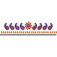 Blouse Design No :MSM - 504 ,Mango Design - Border With Butta, Sweat Heart
