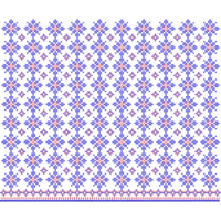 Blouse Design No :MSM - 522 - Kutch Work, Full Sleeve, U Shape