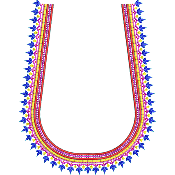 Blouse Design No :MSM - 539 - Butta, U Shape