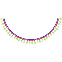 Blouse Design No :MSM - 553 , Peacock - Simple Border, Boat Neck