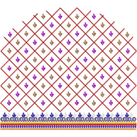 Blouse Design No :MSM - 583 - Full Sleeve, Pot Neck